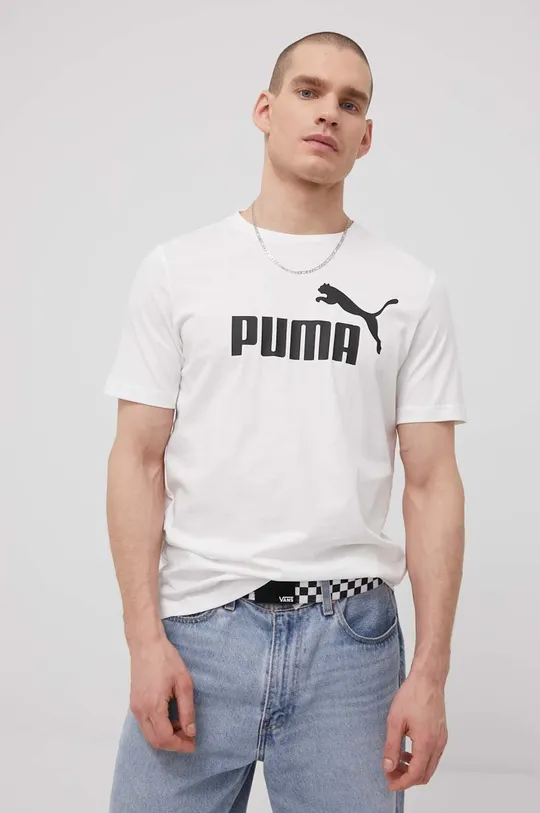 white Puma t-shirt Men’s