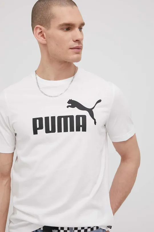 λευκό Puma Μπλουζάκι