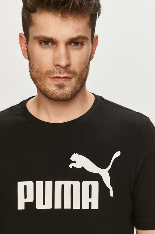 black Puma t-shirt