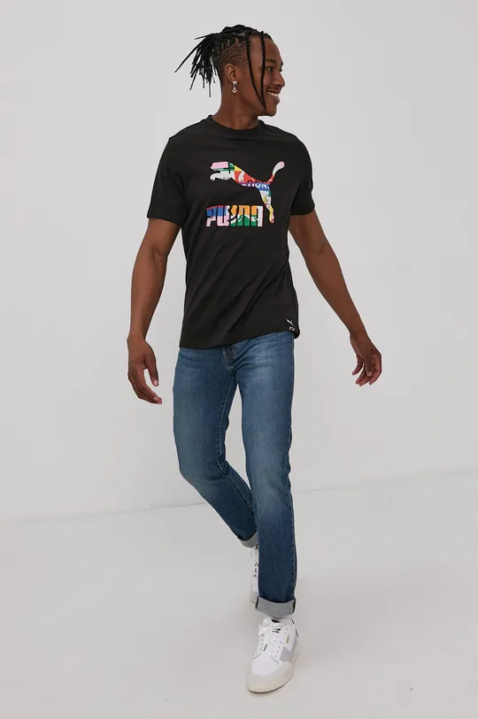 Puma T-shirt 599804 czarny
