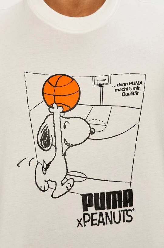 Puma - T-shirt x Peanuts 530616 Męski