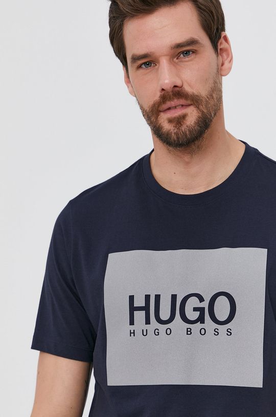 tmavomodrá Hugo - Tričko