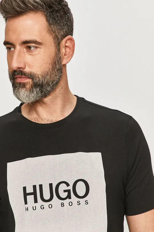 čierna Hugo - Tričko Pánsky
