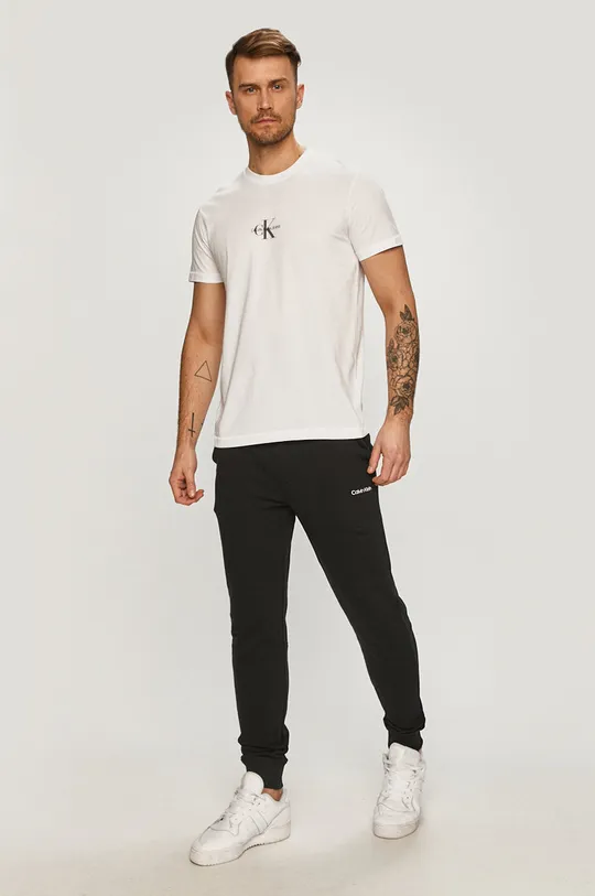 Calvin Klein Jeans - T-shirt J30J314267.4891 biały