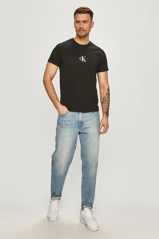 Calvin Klein Jeans - T-shirt J30J314267.4891 czarny