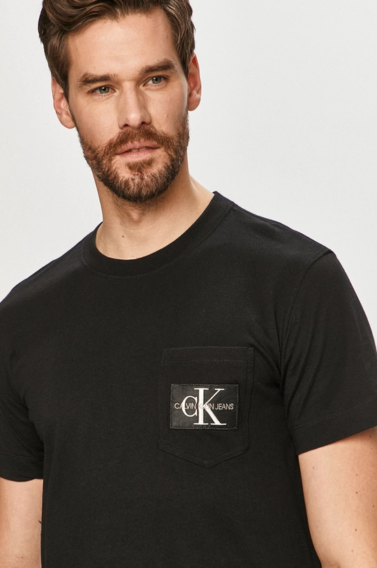 fekete Calvin Klein Jeans - T-shirt