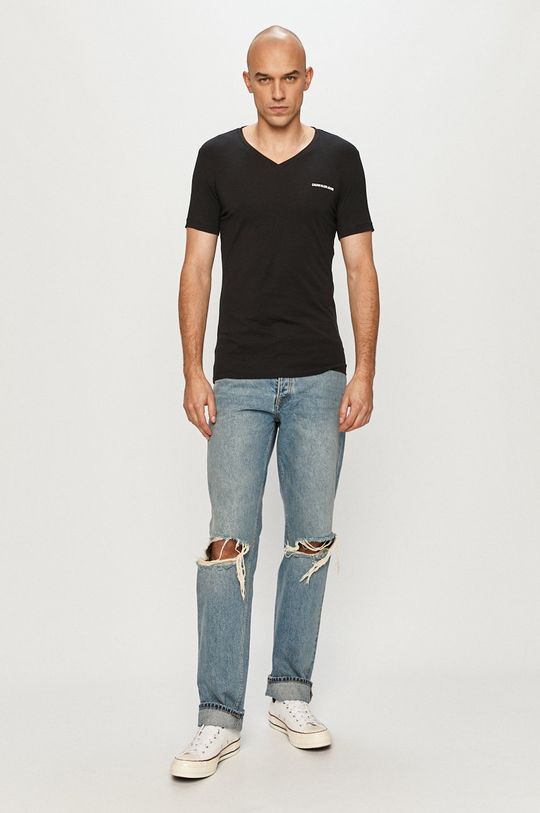 Calvin Klein Jeans - T-shirt J30J318068.4891 czarny