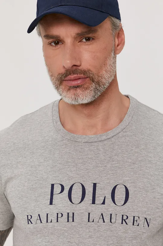 szary Polo Ralph Lauren T-shirt 714830278005
