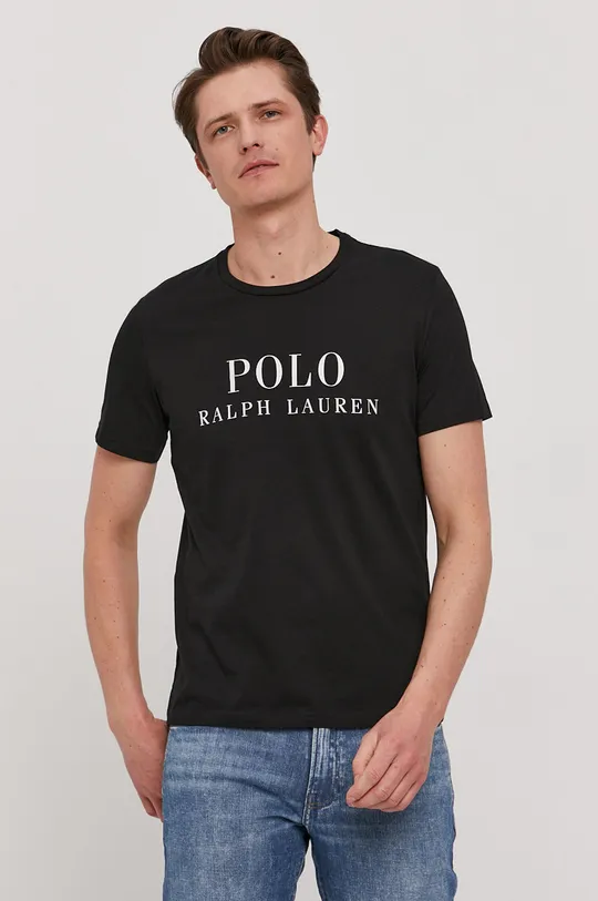 czarny Polo Ralph Lauren T-shirt 714830278007