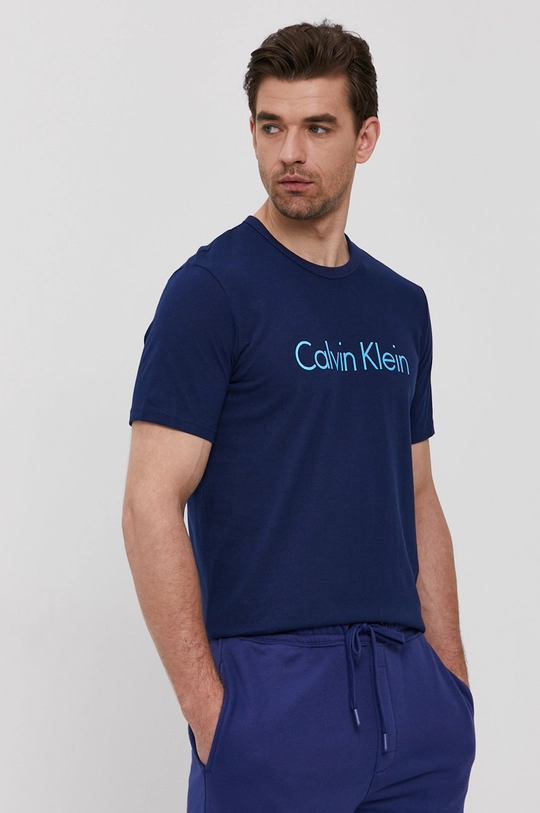 tmavomodrá Tričko Calvin Klein Underwear Pánsky