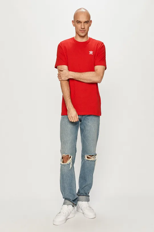 adidas Originals - T-shirt GN3408 czerwony