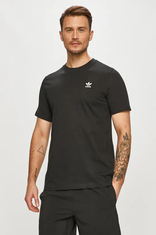 czarny adidas Originals - T-shirt GN3416