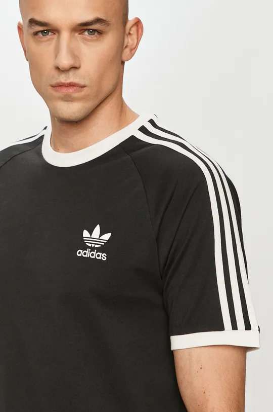 črna adidas Originals T-shirt Moški