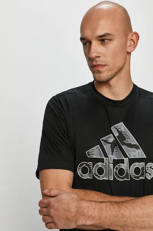 adidas - T-shirt GP2659 czarny