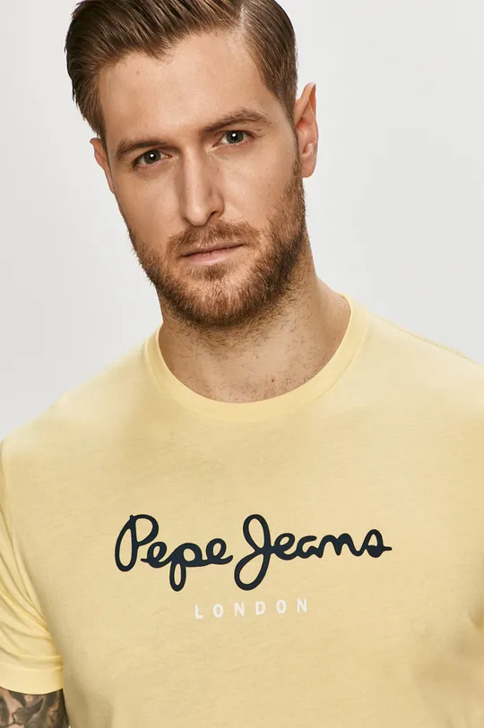 жовтий Pepe Jeans - Футболка Eggo