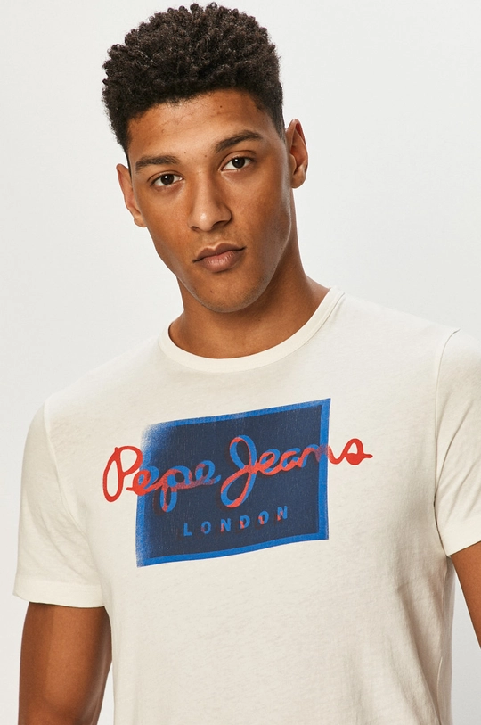 fehér Pepe Jeans t-shirt