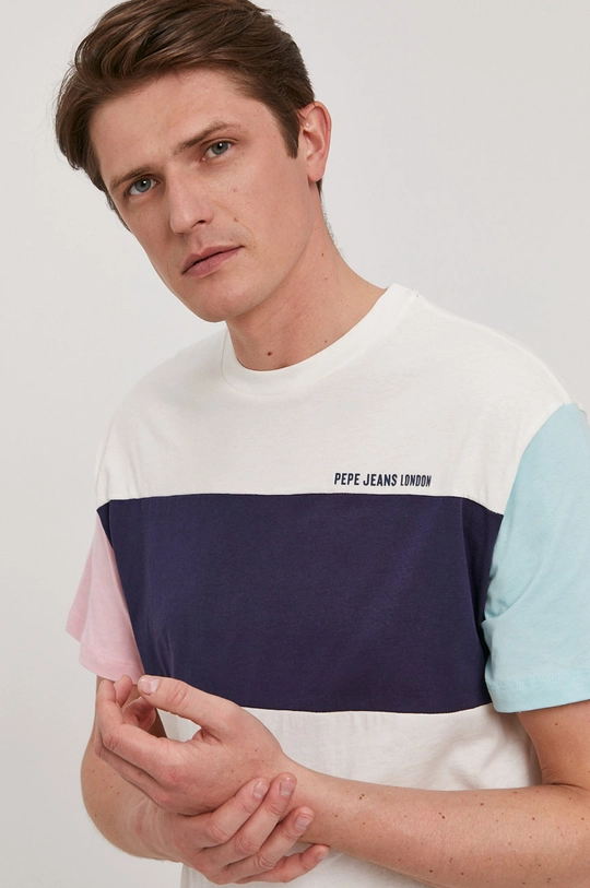 biały Pepe Jeans T-shirt Morgan