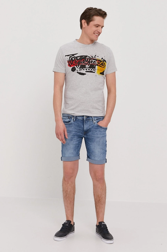 Pepe Jeans T-shirt szary