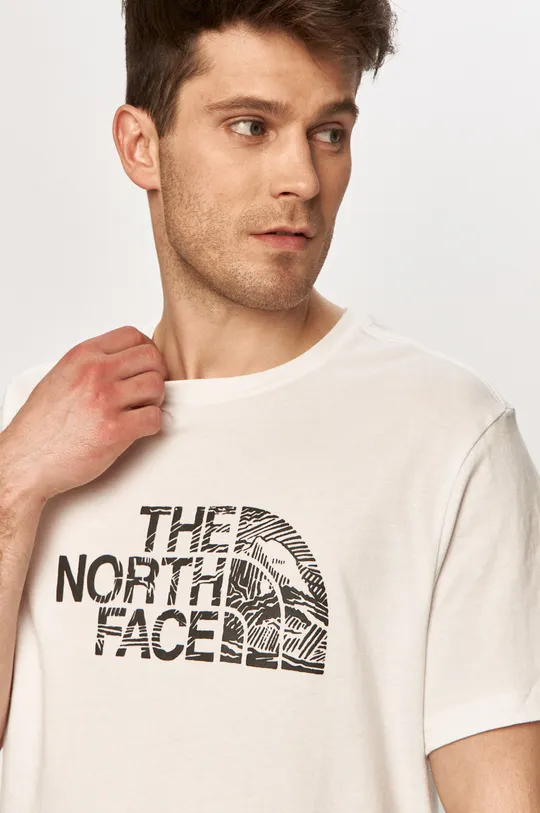 biela Tričko The North Face