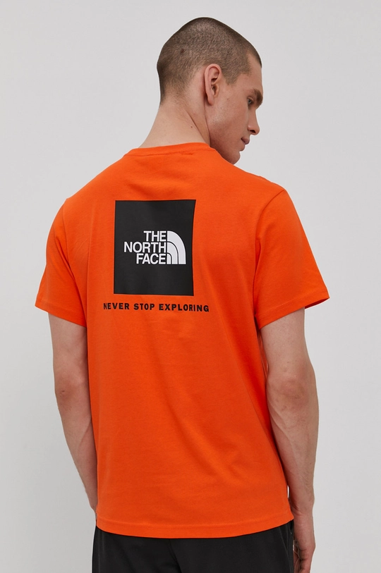 pomarańczowy The North Face T-shirt Męski