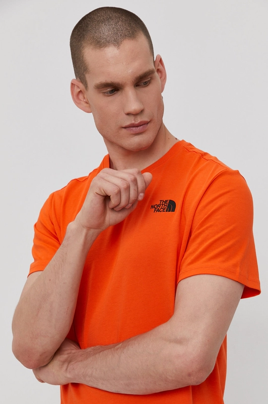 pomarańczowy The North Face T-shirt