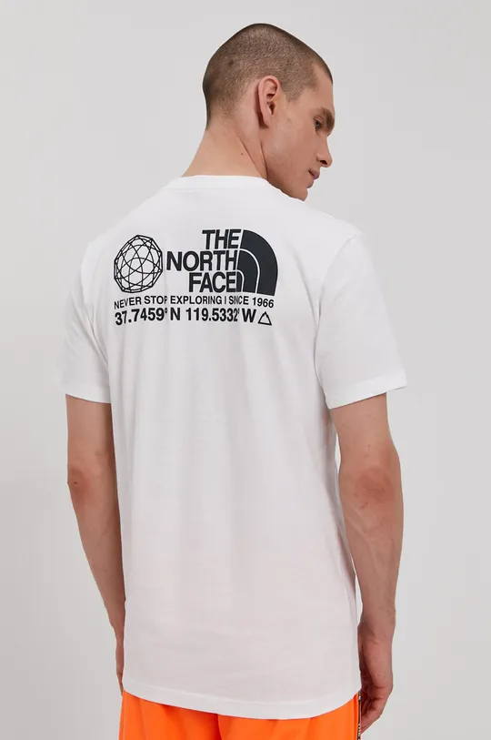 czarny The North Face T-shirt Męski