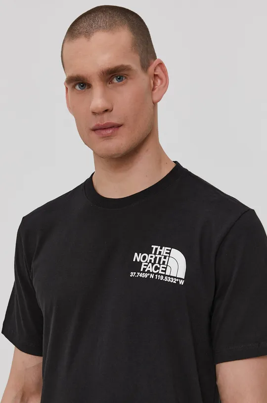 czarny The North Face T-shirt