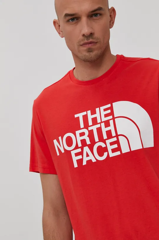 červená Tričko The North Face