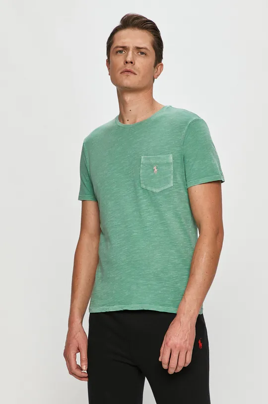 zielony Polo Ralph Lauren - T-shirt 710795137014