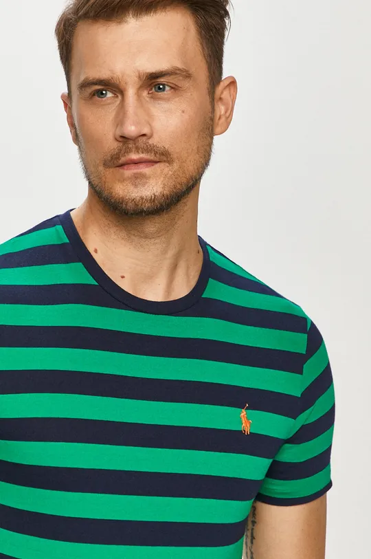 zielony Polo Ralph Lauren - T-shirt 710823560003
