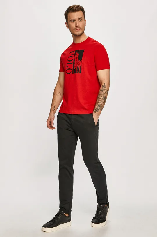 Polo Ralph Lauren - T-shirt 710828214003 czerwony