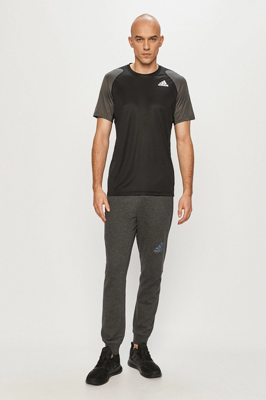 adidas Performance - T-shirt GL5453 czarny