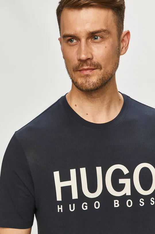 granatowy Hugo - T-shirt 50447980