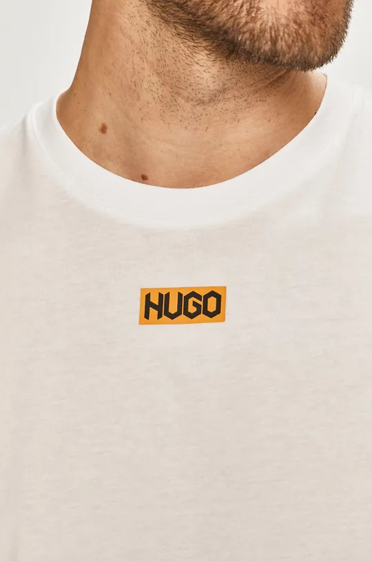 Хлопковая футболка Hugo Мужской