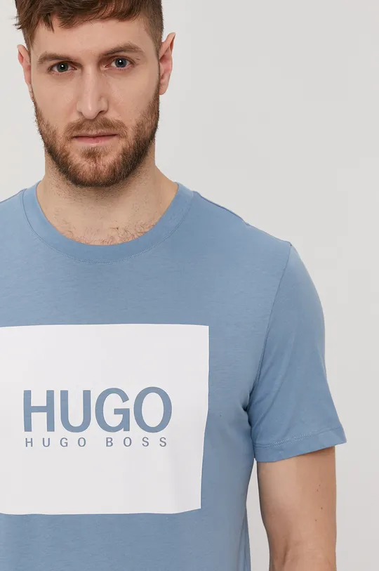 modrá Hugo - Tričko