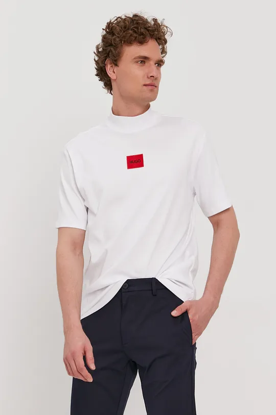 biały Hugo - T-shirt 50451082 Męski