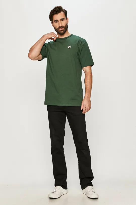 Vans - T-shirt zielony