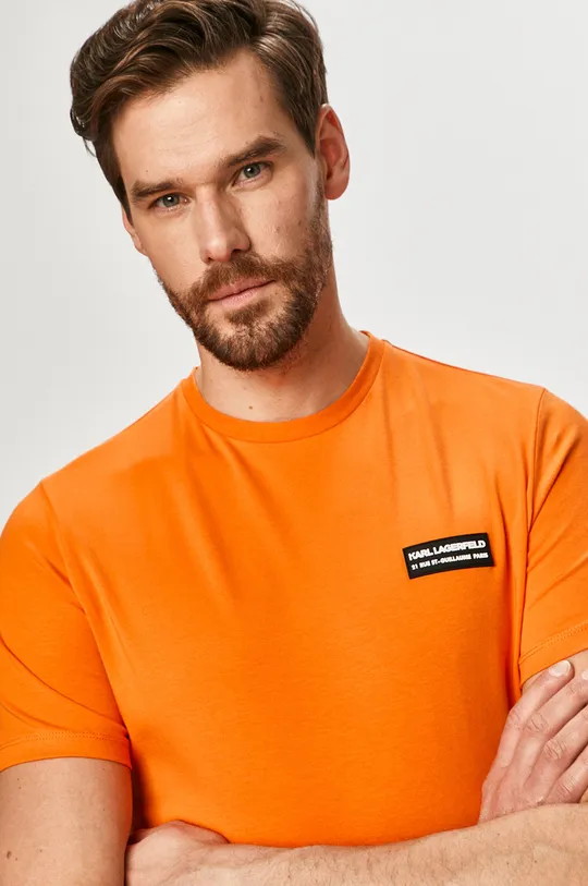 pomarańczowy Karl Lagerfeld - T-shirt 511221.755021