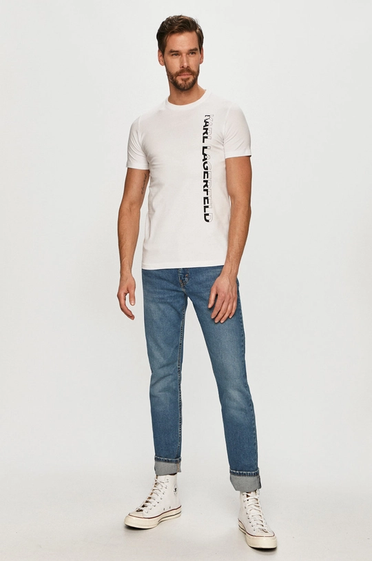 Karl Lagerfeld - T-shirt 511221.755023 biały