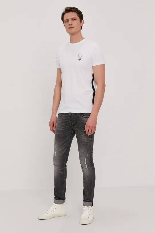 Karl Lagerfeld T-shirt 511221.755024 biały