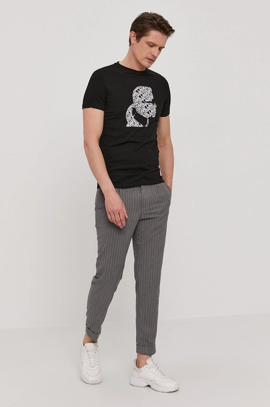 Karl Lagerfeld T-shirt 511224.755057 czarny