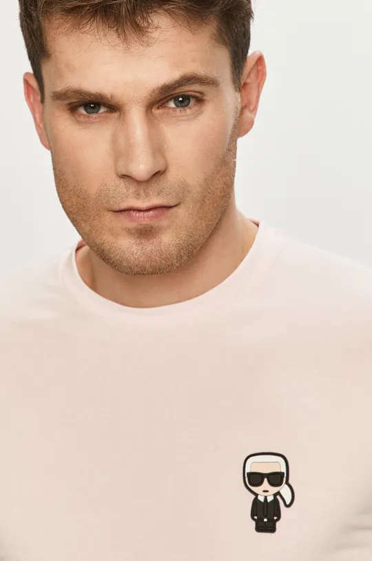 rózsaszín Karl Lagerfeld - T-shirt