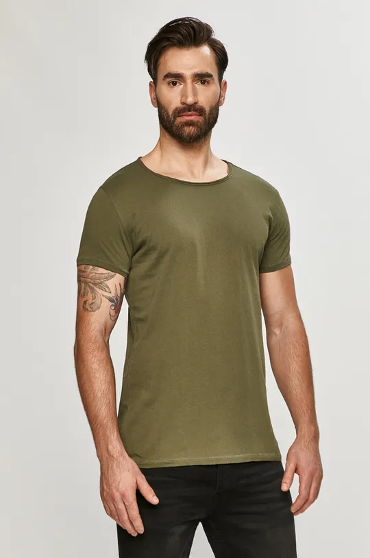 zielony Tigha - T-shirt