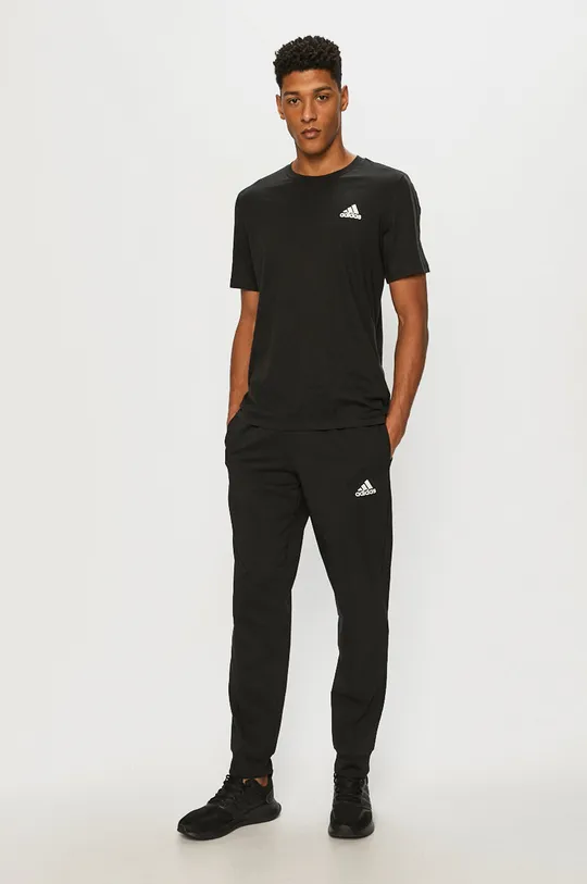 adidas - T-shirt GK9436 czarny