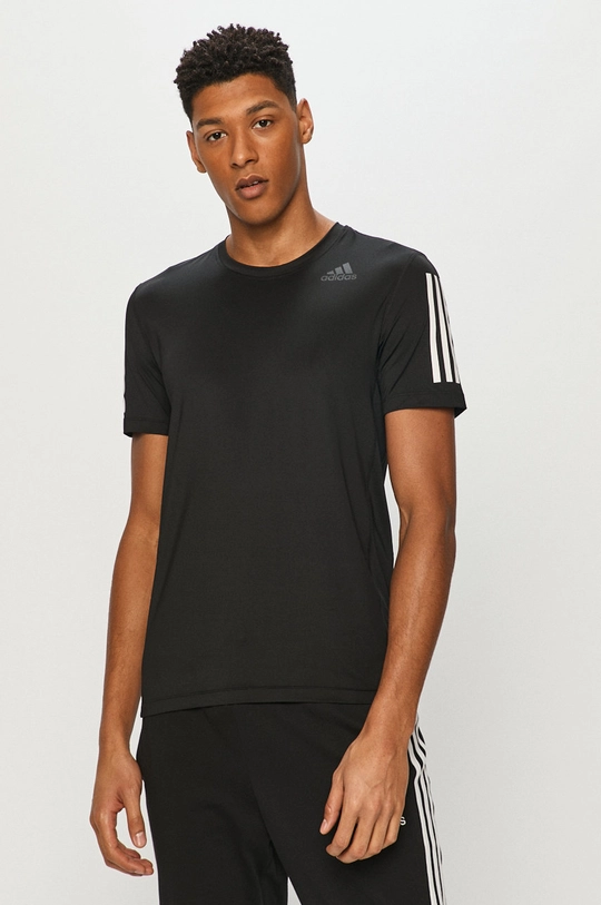 czarny adidas Performance - T-shirt GL0460 Męski