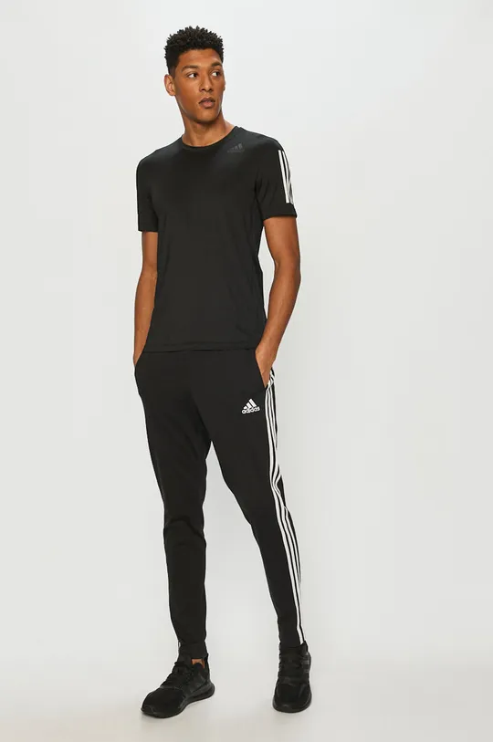 adidas Performance - T-shirt GL0460 czarny