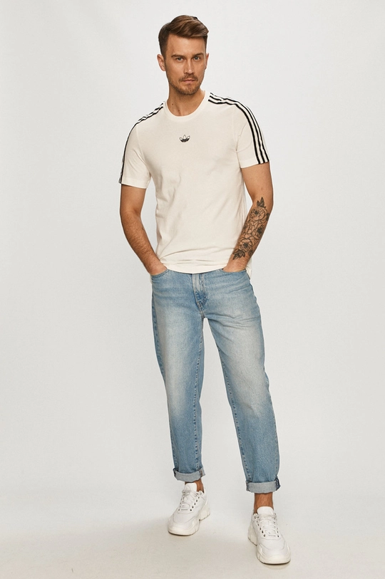 adidas Originals - Tričko GN2422 béžová