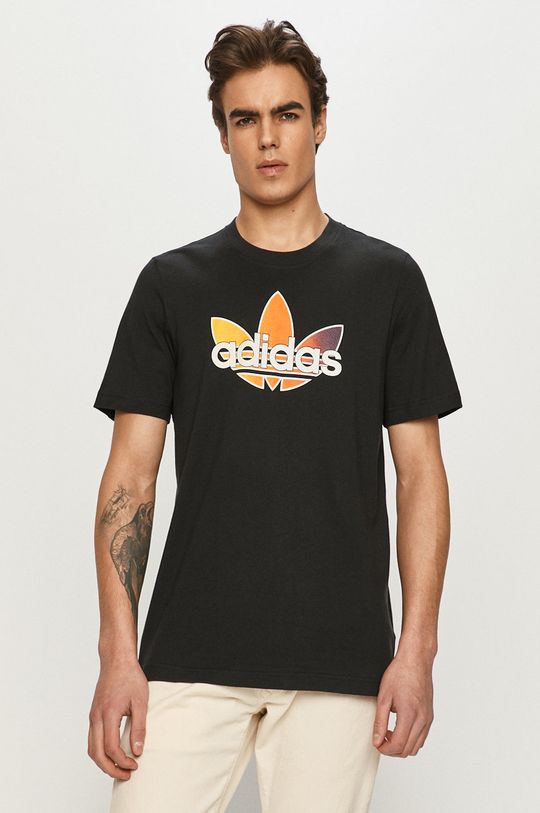 czarny adidas Originals - T-shirt GN2441