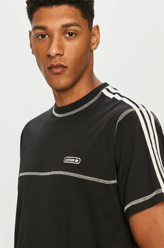 czarny adidas Originals - T-shirt GN3886