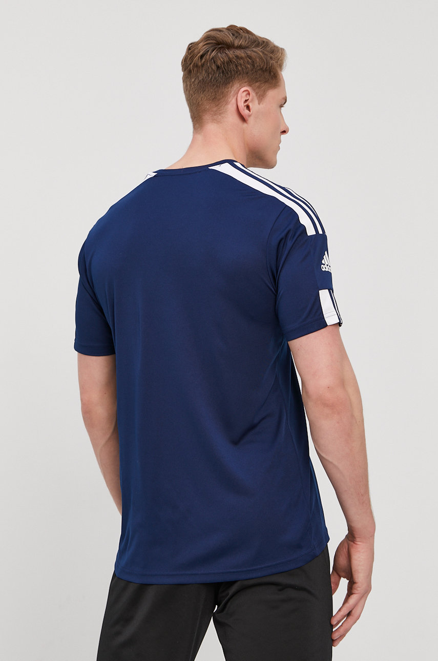 Футболка adidas Performance GN5724 мужская цвет синий с принтом ...